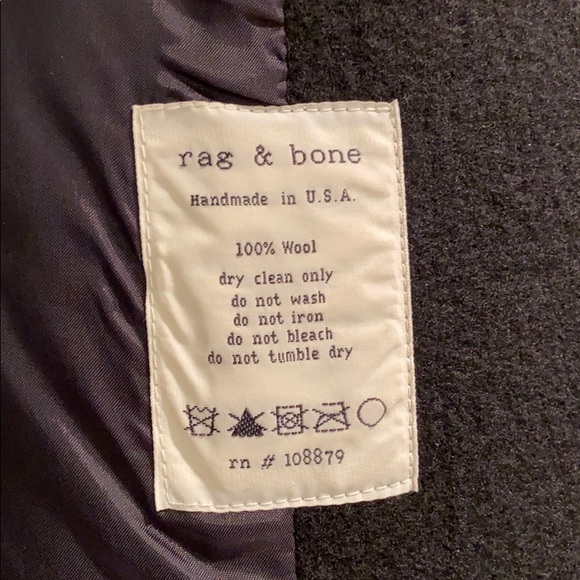 Rag and Bone Wool Jacket - Picture 6 of 8